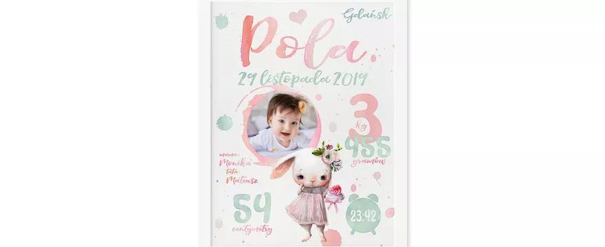 Szukasz udanego prezentu na baby shower? Sprawdź metryczkę dla dziecka
