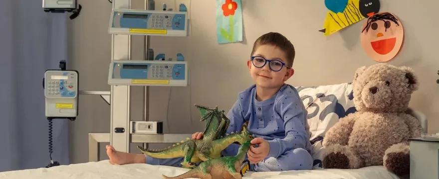 Urodziny na oddziale i powrót do klocków Lego. Historia Ludwika pokazuje, jak działa 1,5% podatku