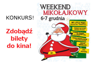 Mikołajkowy konkurs z biletami do kina!