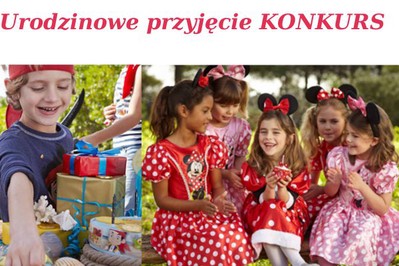 Urodzinowe przyjęcie - KONKURS - wygraj voucher zakupowy na gadżety dla dziecka!