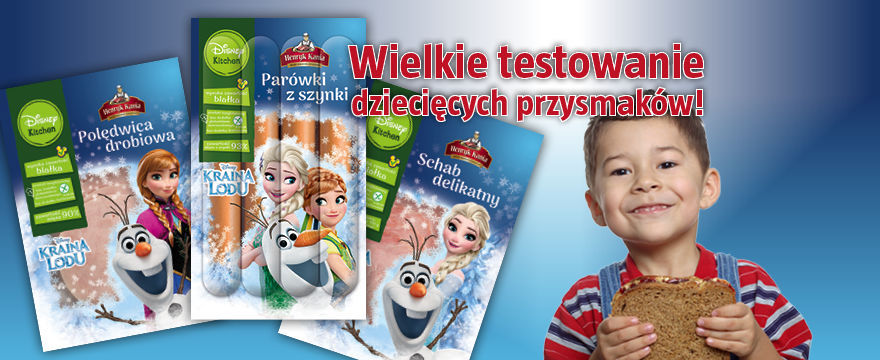 Wielkie testowanie dziecięcych przysmaków od Henryka Kani! 